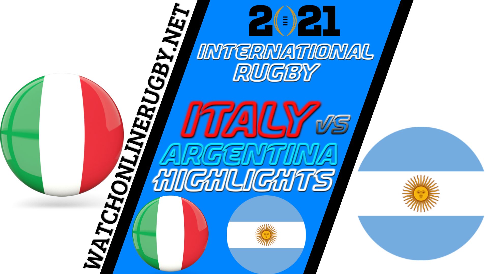 Italy Vs Argentina International Rugby 2021