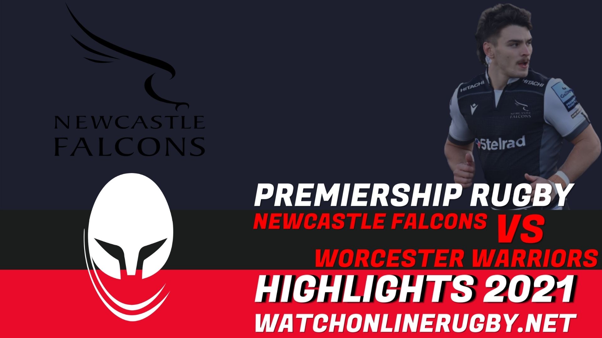 Newcastle Falcons Vs Worcester Warriors Premiership Rugby 2021 RD 9