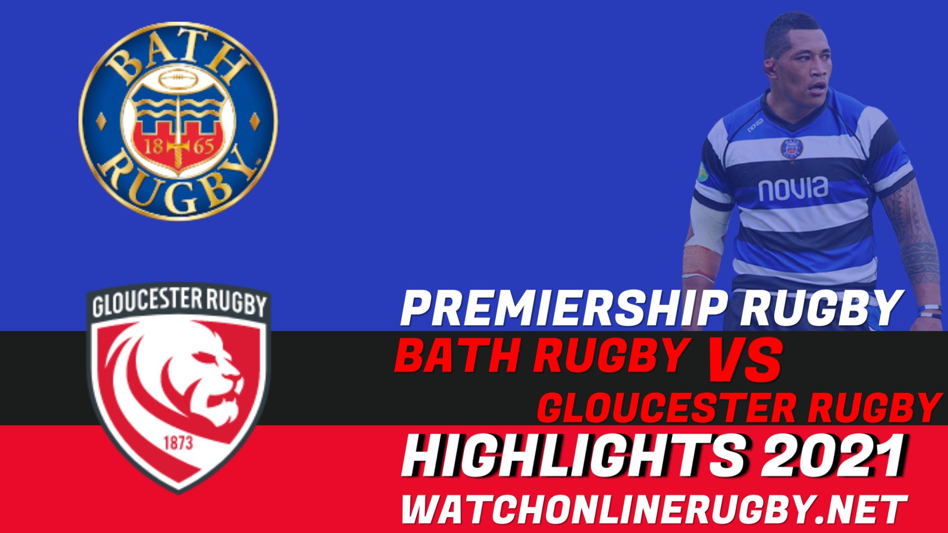 Bath Rugby Vs Gloucester Rugby Premiership Rugby 2021 RD 11