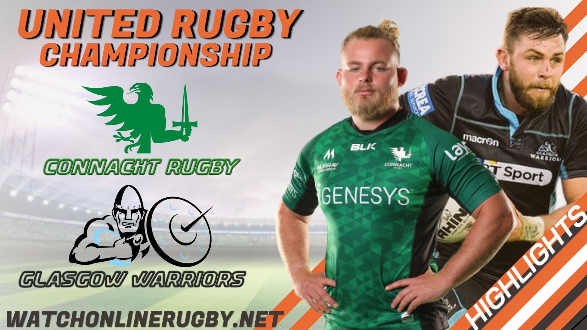 Connacht Vs Glasgow Warriors United Rugby Championship 2022 RD 11