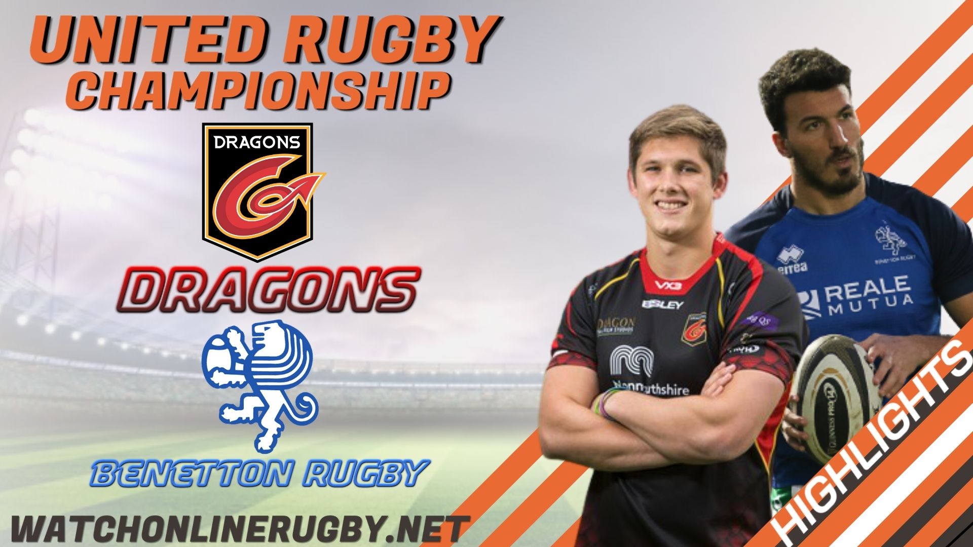 Dragons Vs Benetton Rugby United Rugby Championship 2022 RD 11