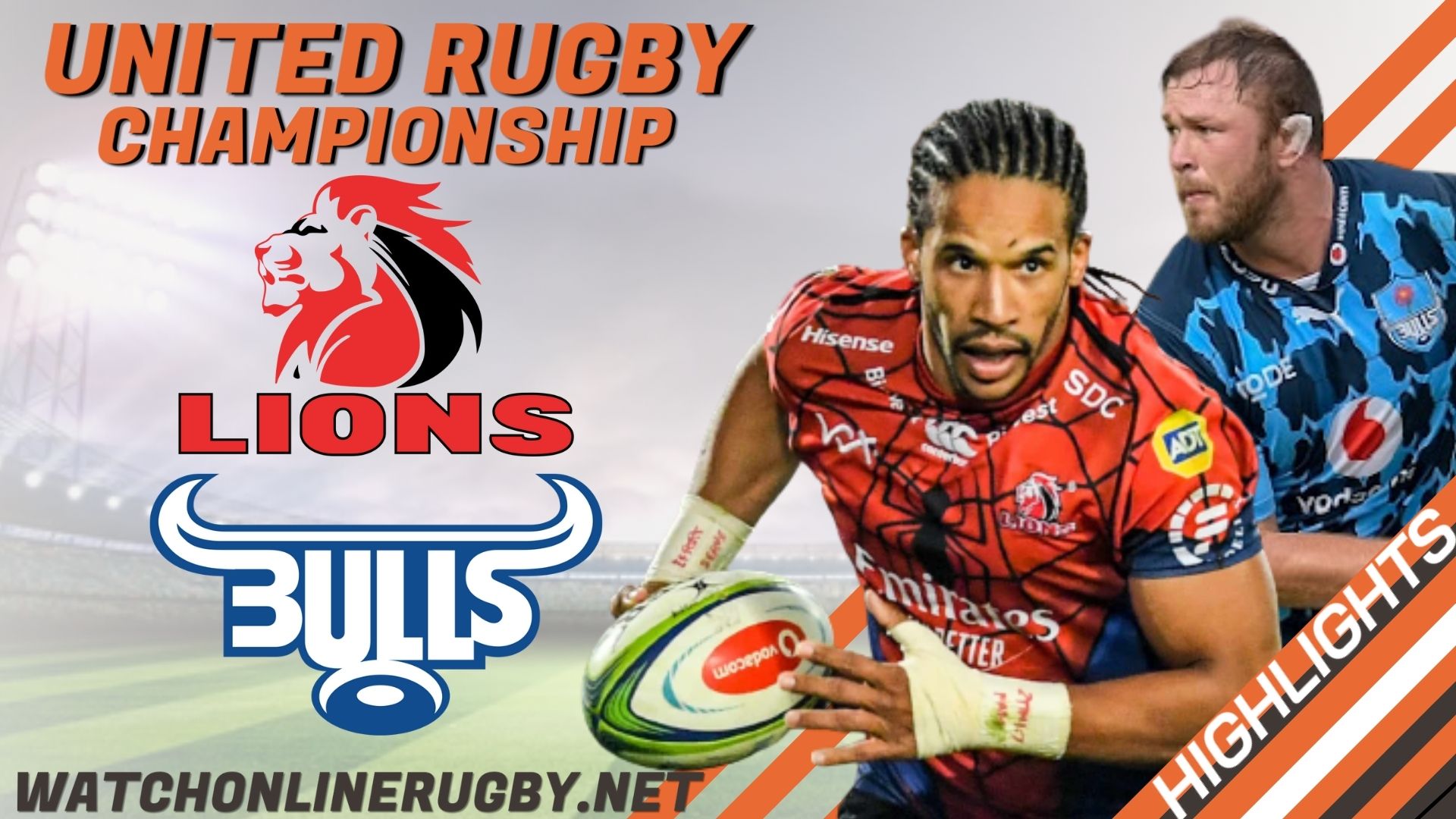 Lions Vs Bulls United Rugby Championship 2022 RD 11