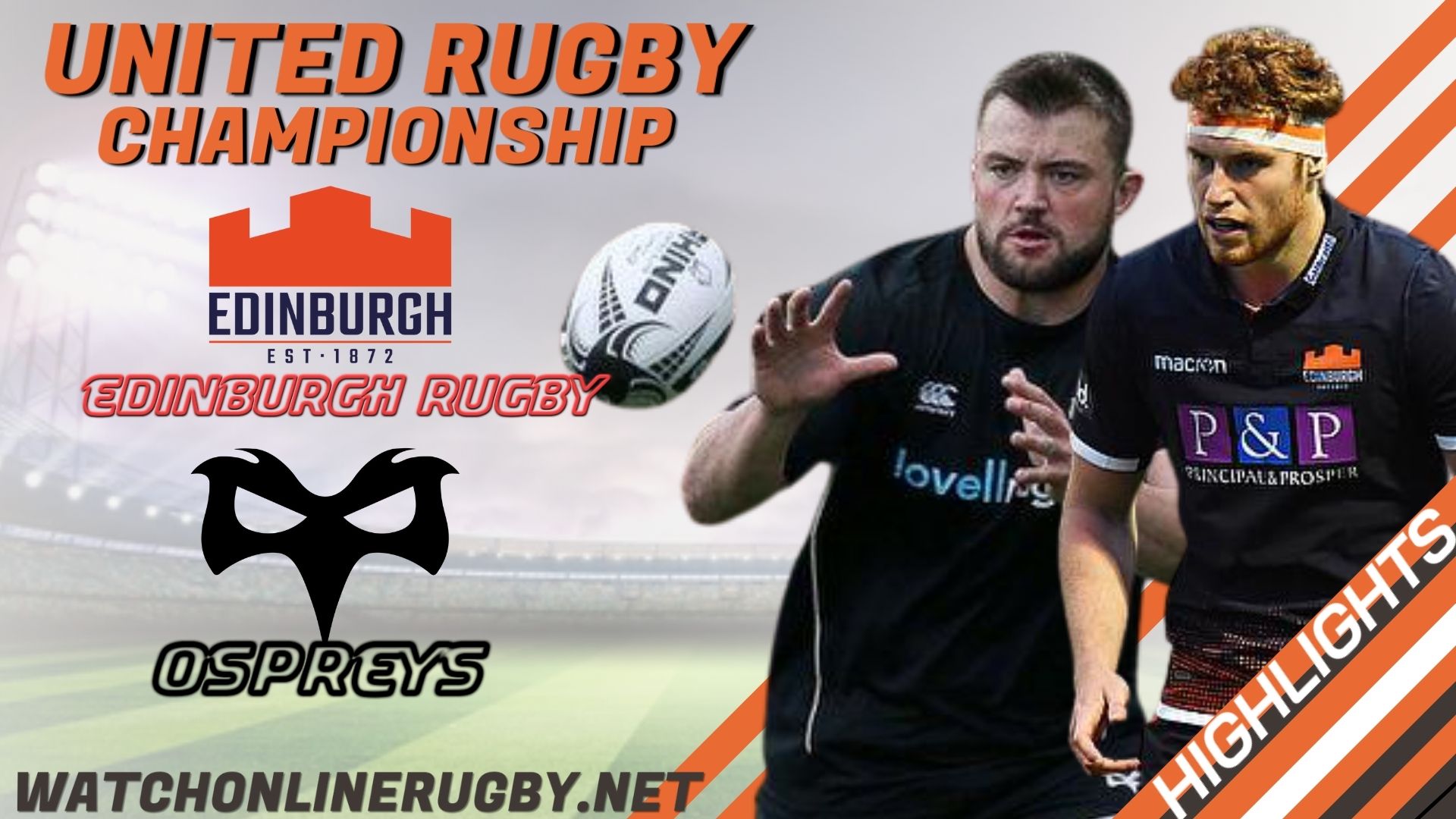 Ospreys Vs Edinburgh United Rugby Championship 2022 RD 11