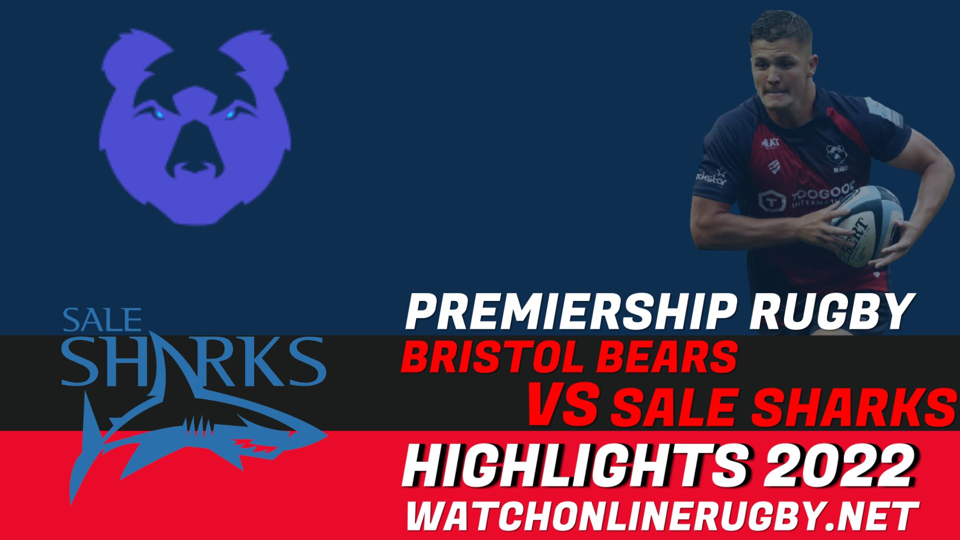 Bristol Bears Vs Sale Sharks Premiership Rugby 2022 RD 13