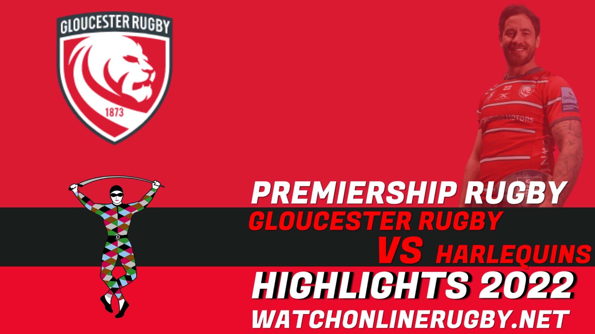 Gloucester Rugby Vs Harlequins Premiership Rugby 2022 RD 12