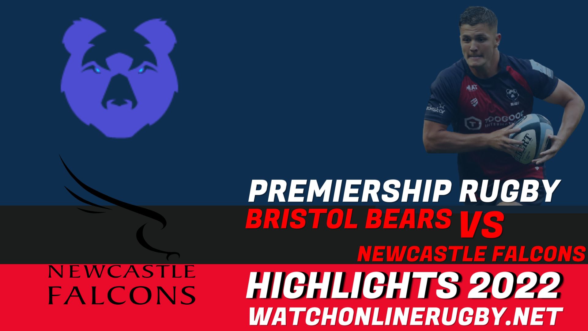 Bristol Bears Vs Newcastle Falcons Premiership Rugby 2022 RD 15