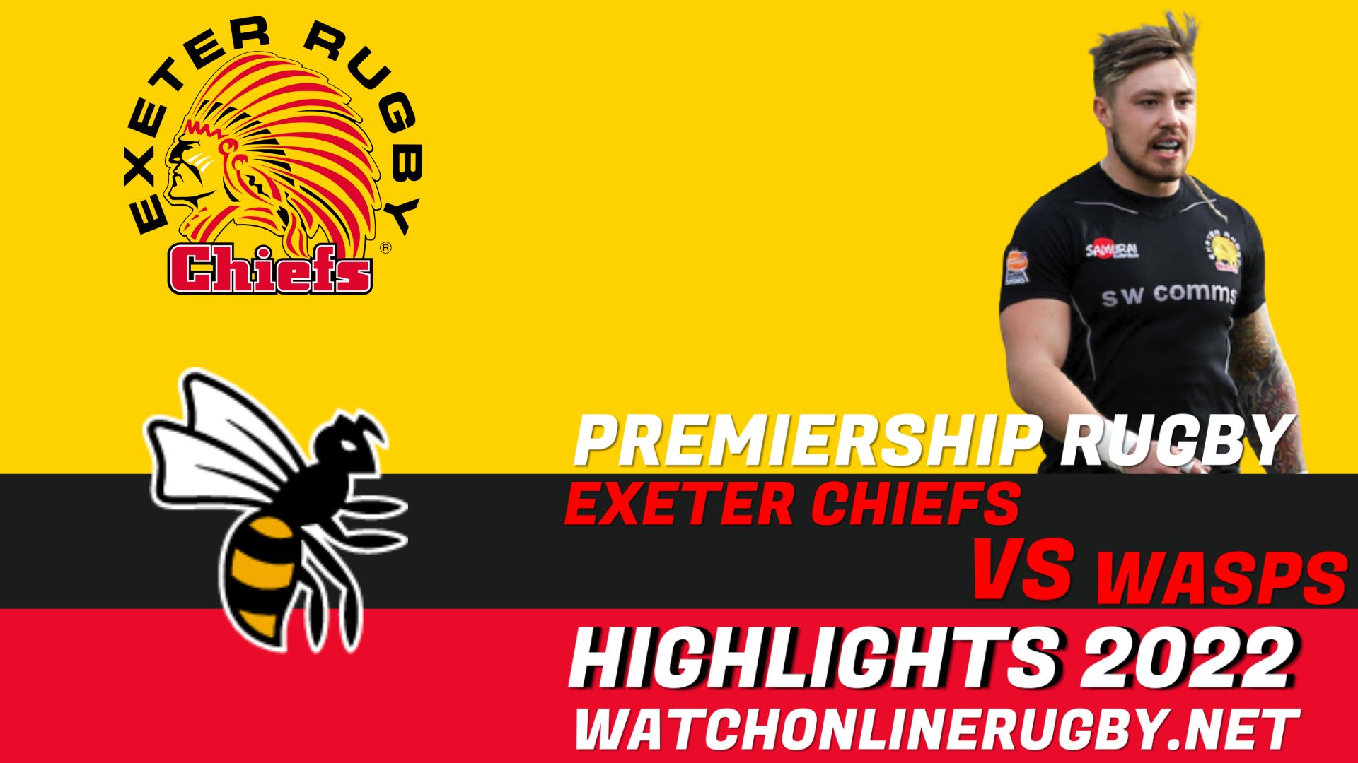 Exeter Chiefs Vs Wasps Premiership Rugby 2022 RD 15