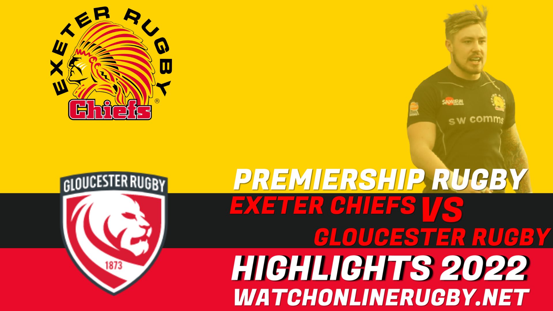 Exeter Chiefs Vs Gloucester Rugby Premiership Rugby 2022 RD 16