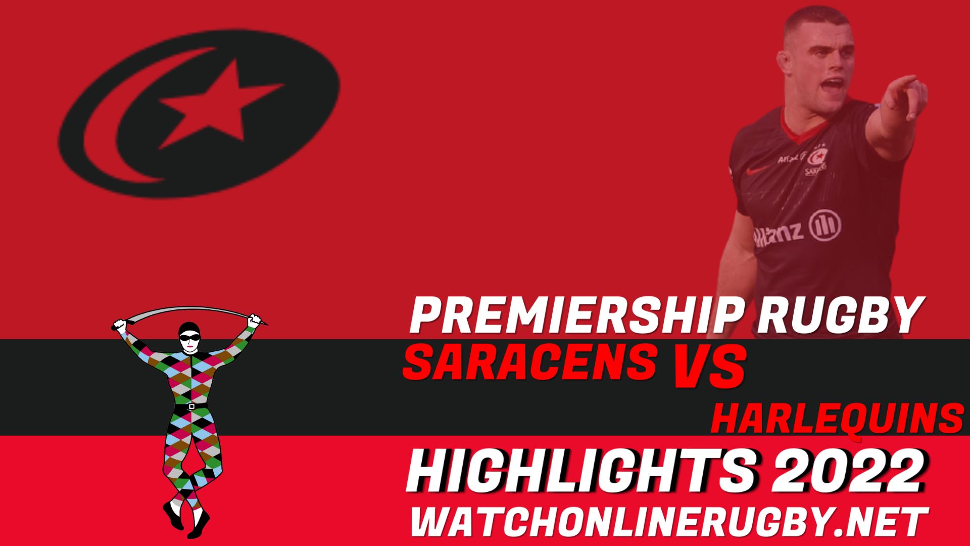 Saracens Vs Harlequins Premiership Rugby 2022 RD 16