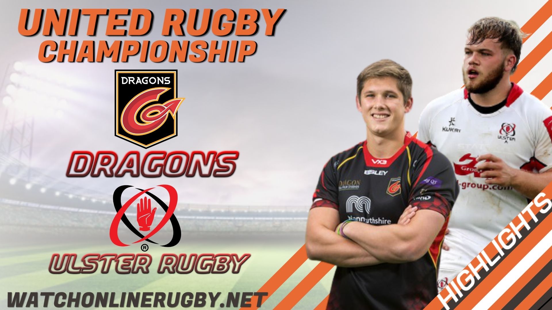 Dragons Vs Ulster United Rugby Championship 2022 RD 12