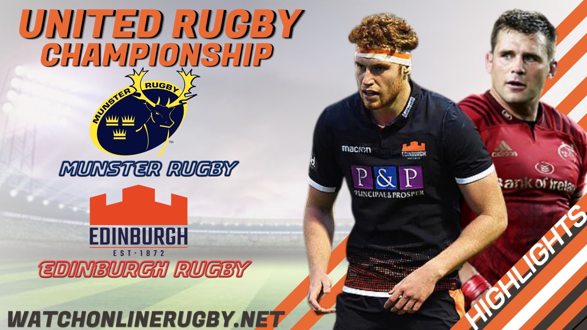 Munster Vs Edinburgh United Rugby Championship 2022 RD 12