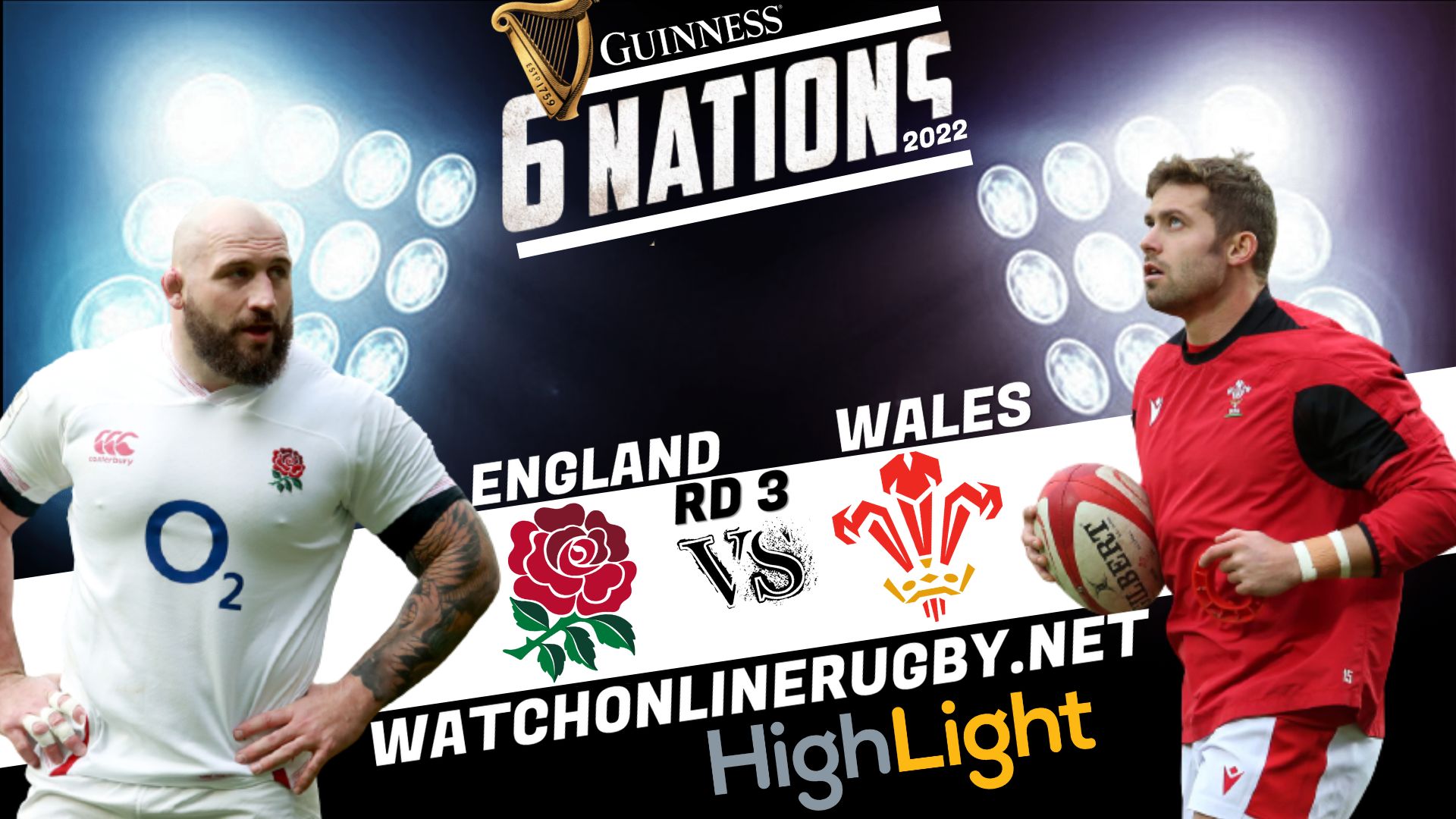 England Vs Wales Six Nation Rugby 2022 RD 3