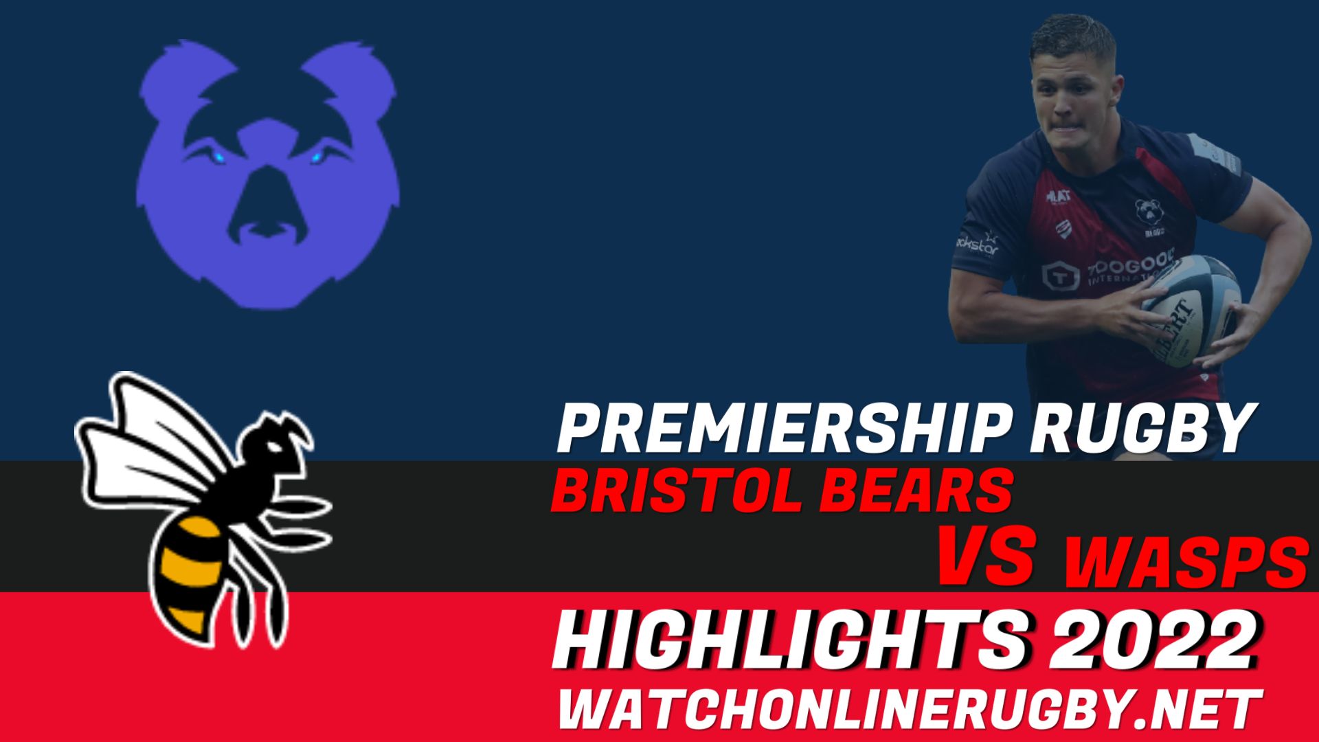Bristol Bears Vs Wasps Premiership Rugby 2022 RD 18