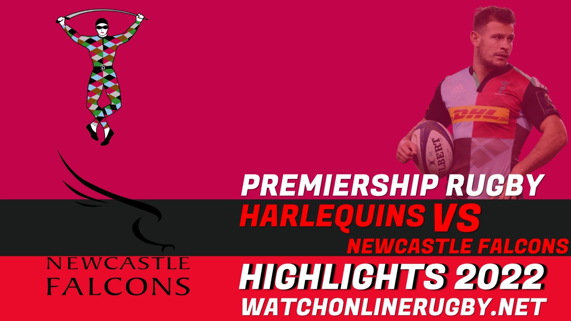 Harlequins Vs Newcastle Falcons Premiership Rugby 2022 RD 19