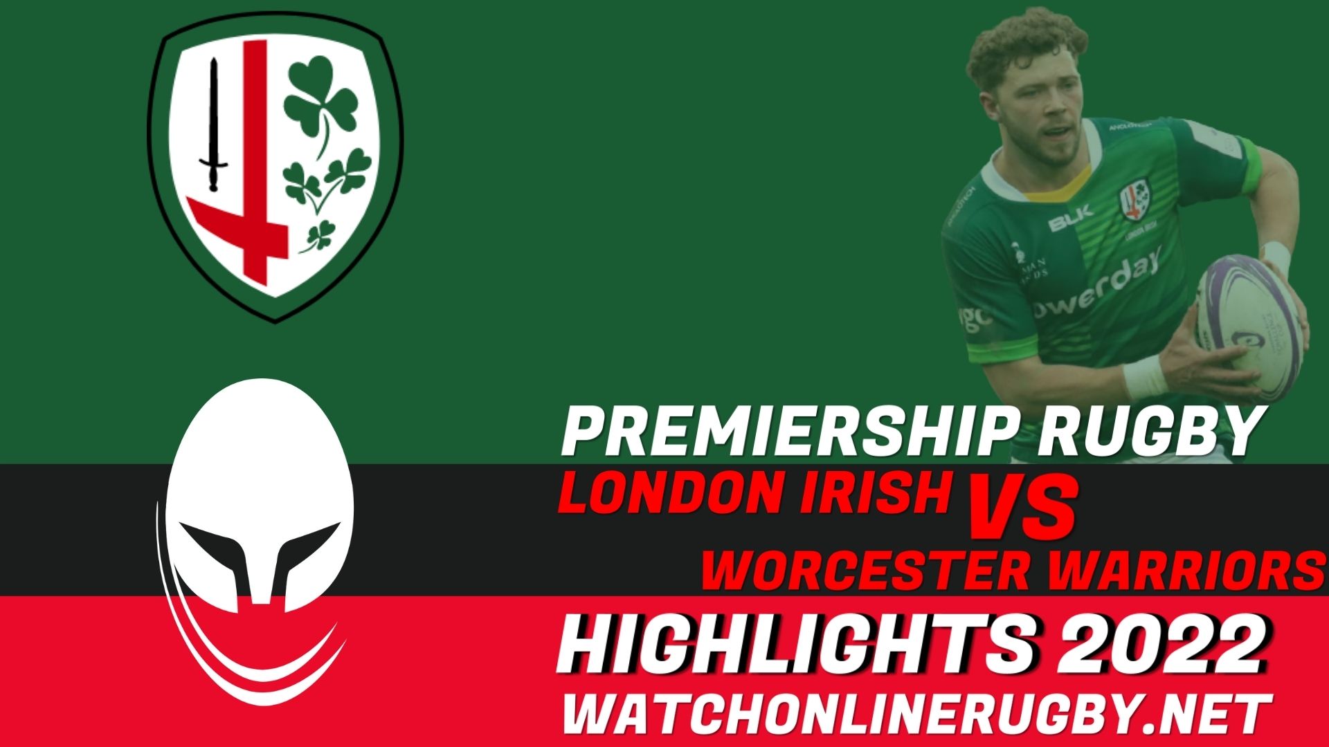 London Irish Vs Worcester Warriors Premiership Rugby 2022 RD 19