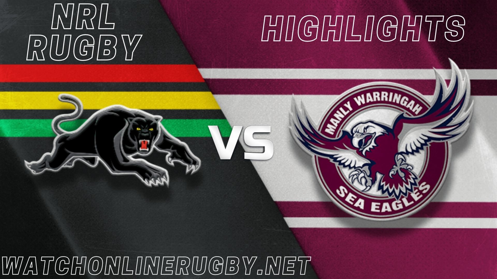 Panthers Vs Sea Eagles Highlights RD 1 NRL Rugby