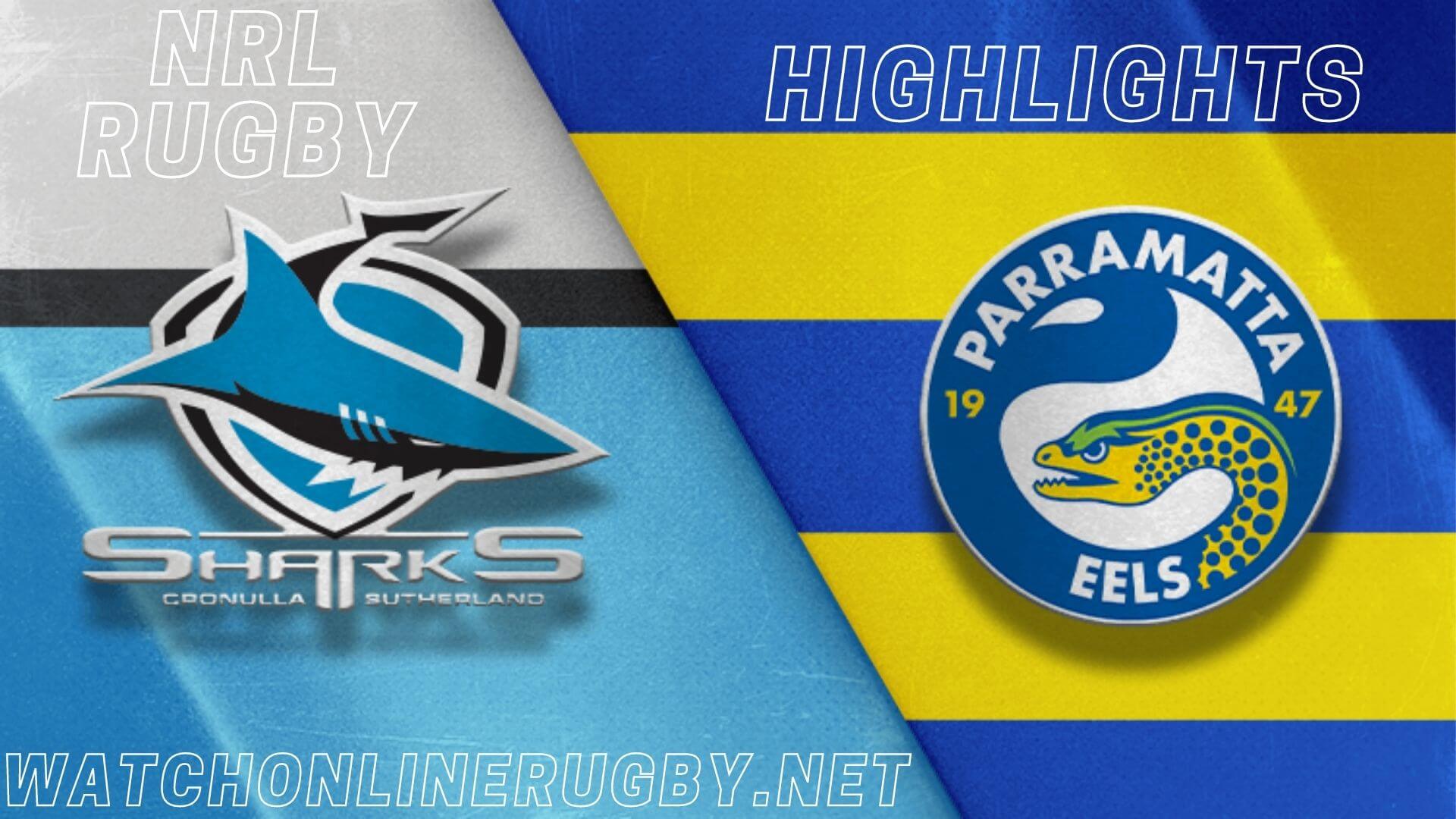 Sharks Vs Eels Highlights RD 2 NRL Rugby