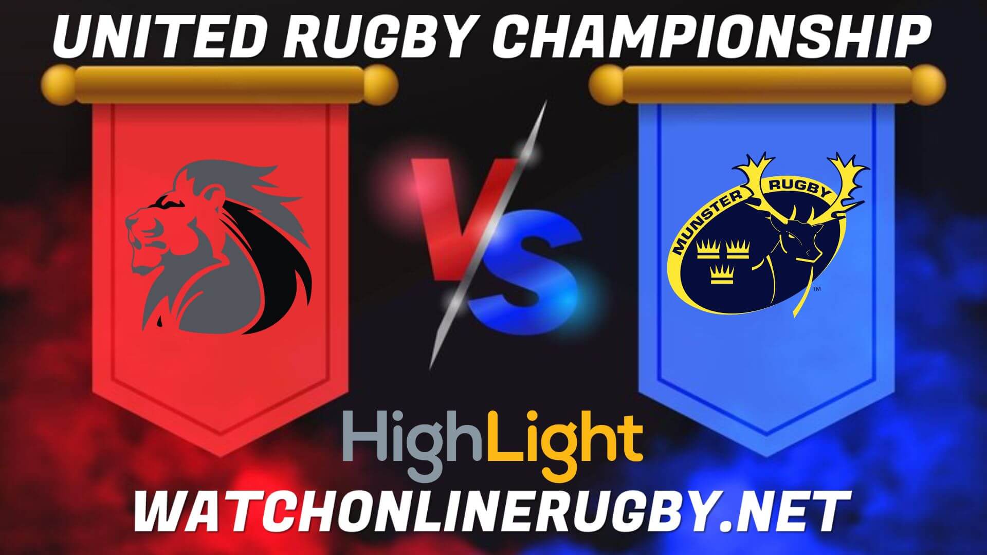 Lions Vs Munster United Rugby Championship 2022 RD 7