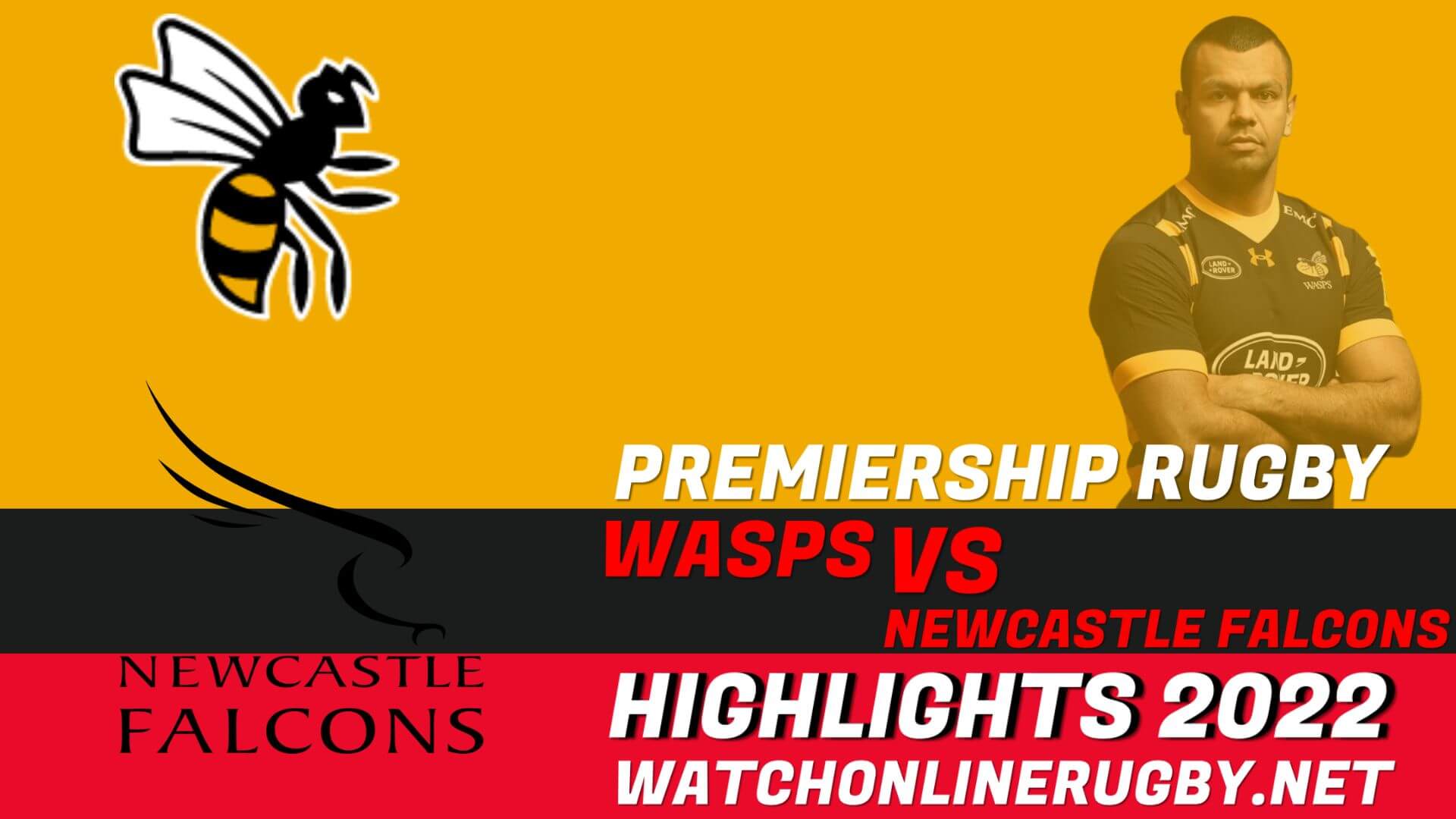 Wasps Vs Newcastle Falcons Premiership Rugby 2022 RD 21