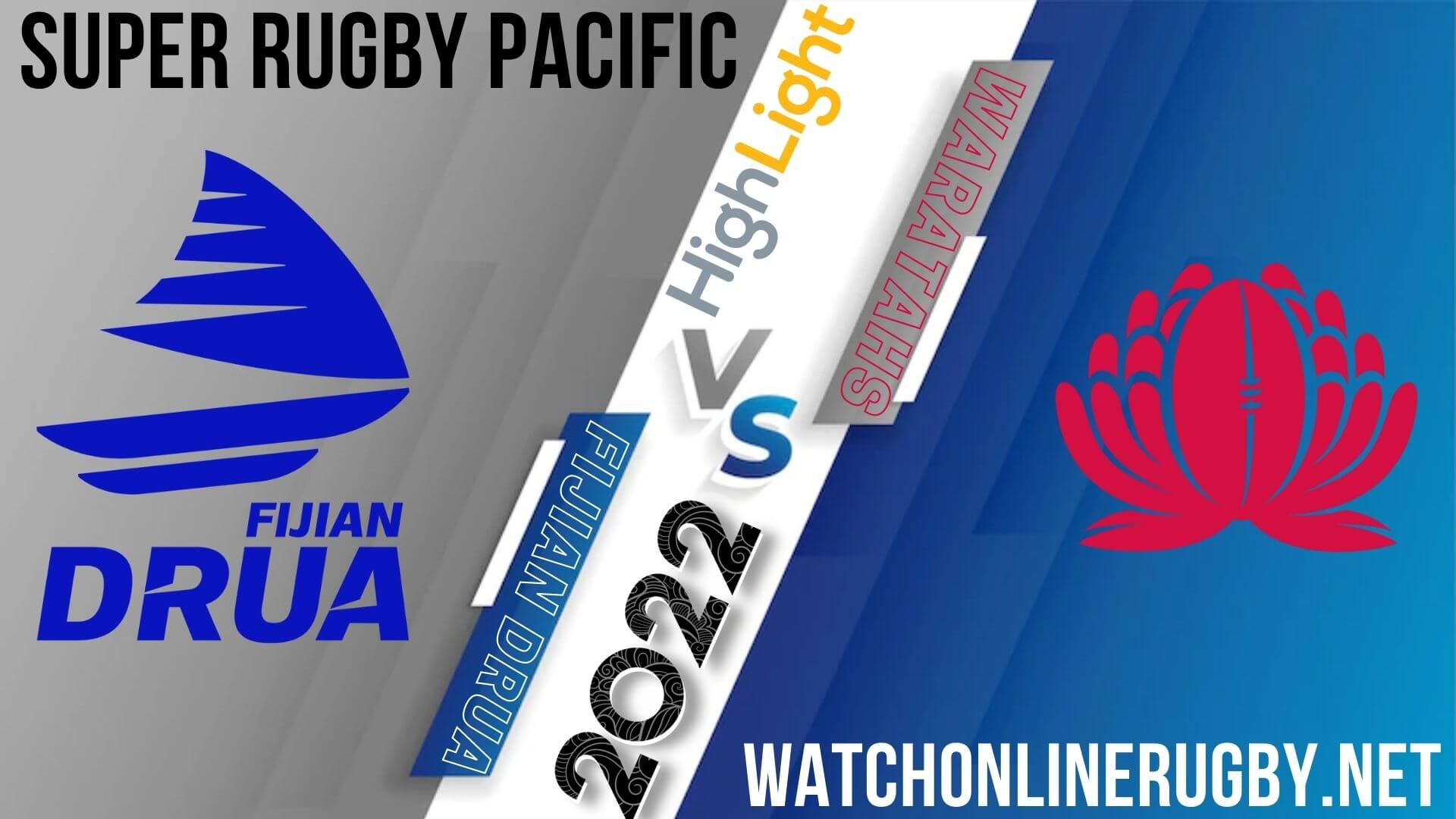 Fijian Drua Vs NSW Waratahs Super Rugby Pacific 2022 RD 7