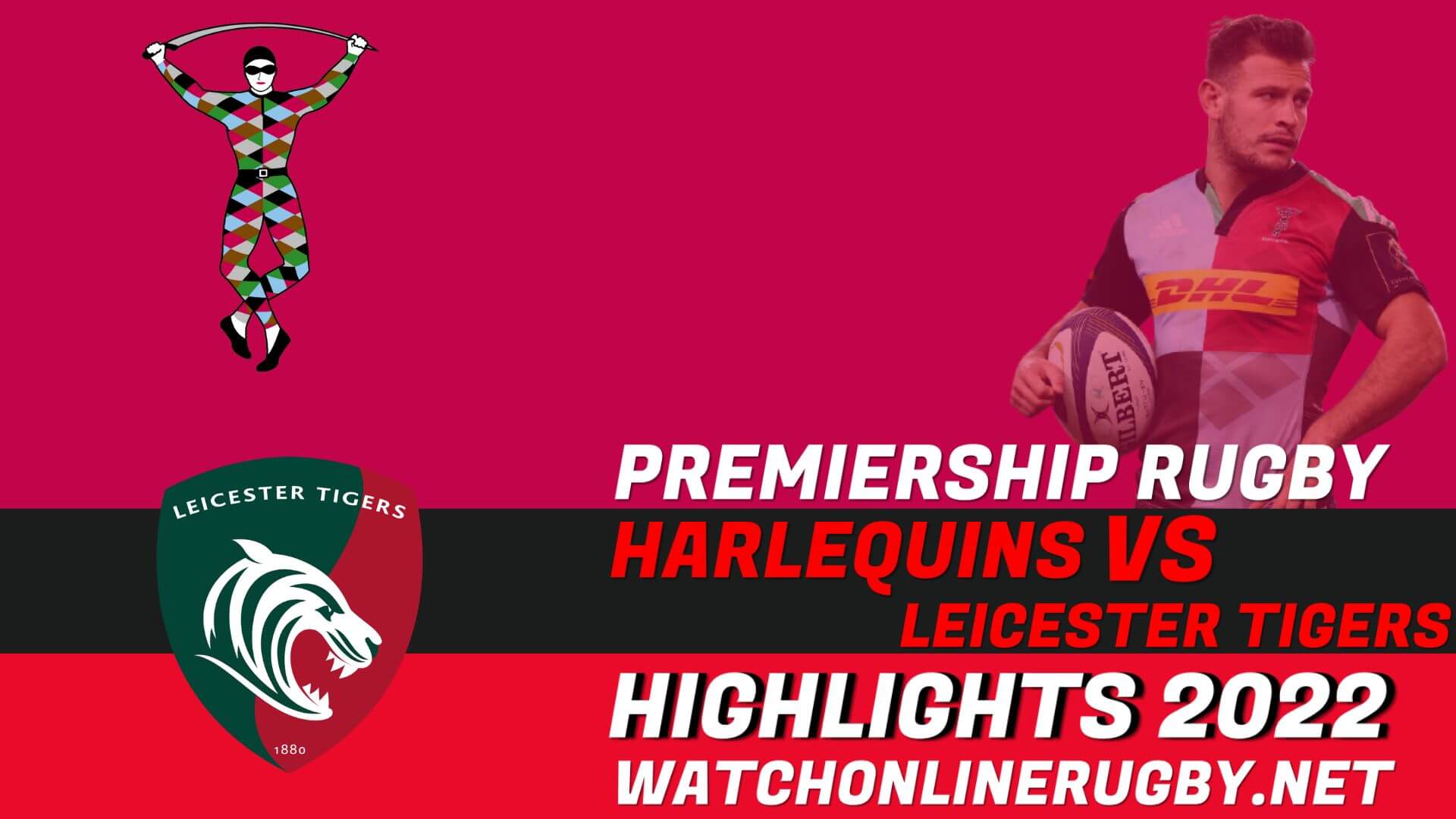 Harlequins Vs Leicester Tigers Premiership Rugby 2022 RD 23