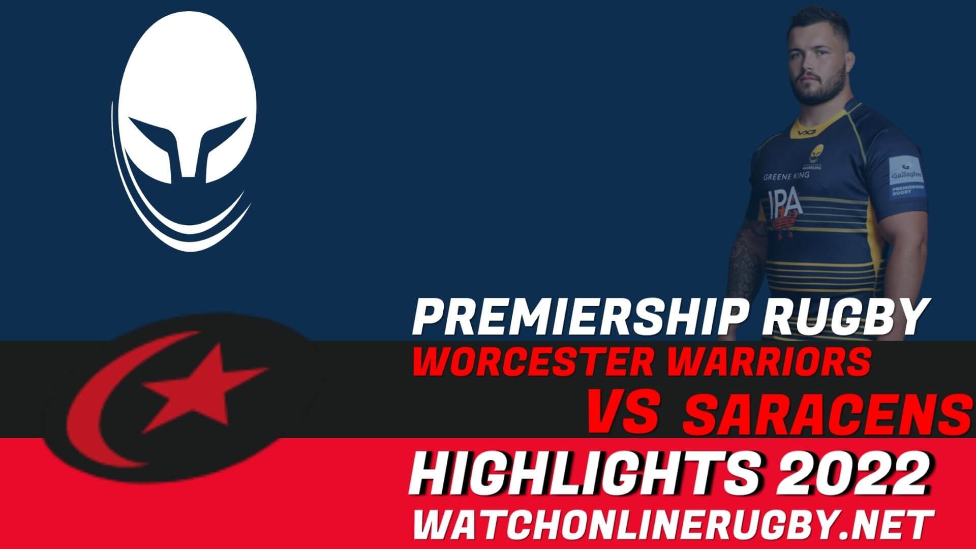 Worcester Warriors Vs Saracens Premiership Rugby 2022 RD 24