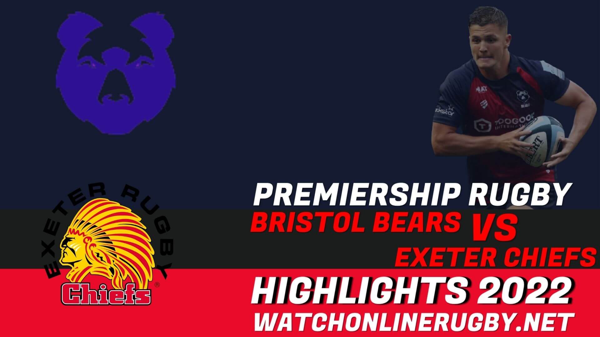 Bristol Bears Vs Exeter Chiefs Premiership Rugby 2022 RD 25
