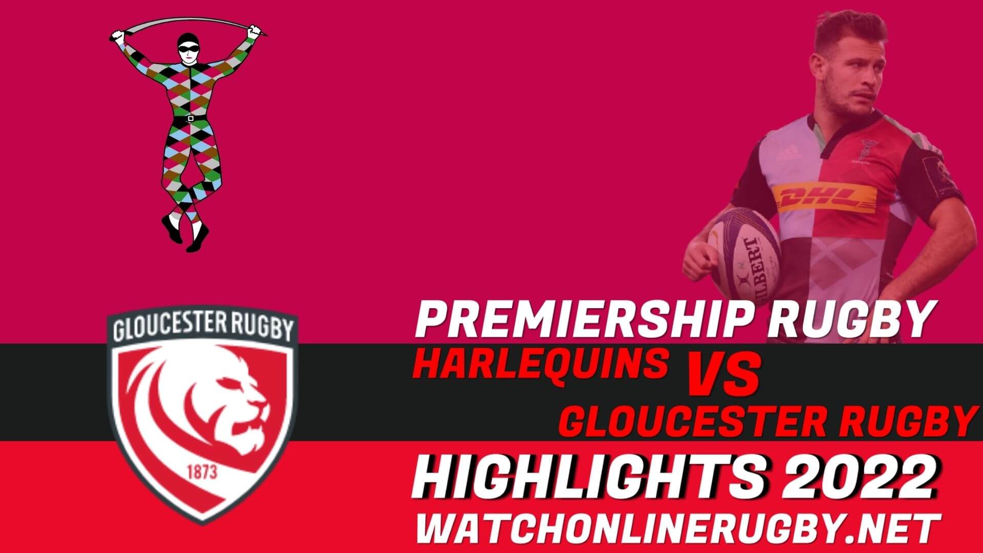 Harlequins Vs Gloucester Rugby Premiership Rugby 2022 RD 25