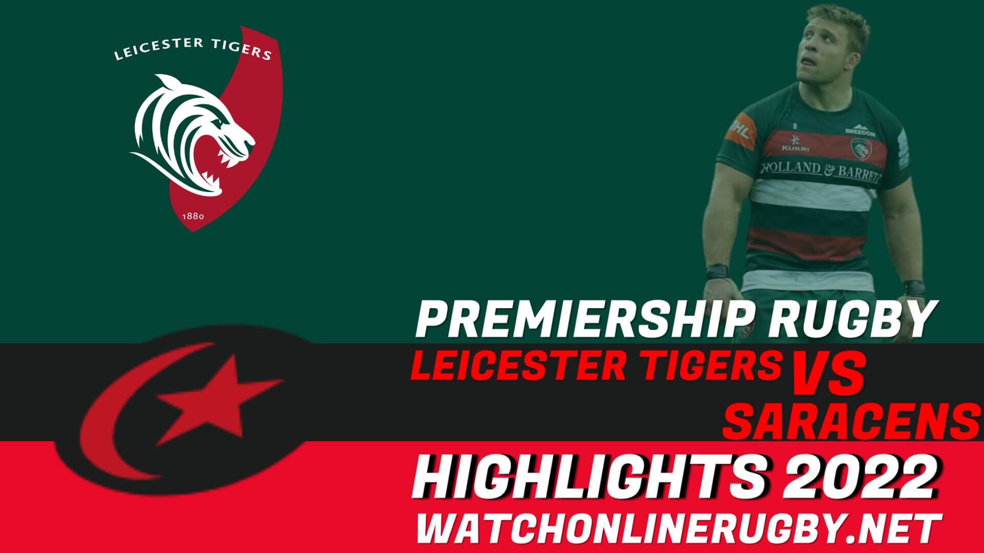 Leicester Tigers Vs Saracens Premiership Rugby 2022 Final