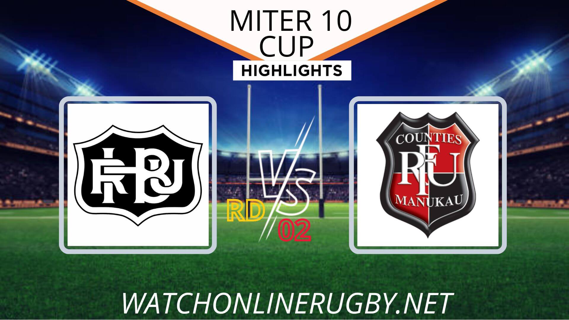 Hawkes Bay Vs Counties Manukau Mitre 10 Cup 2022 RD 2