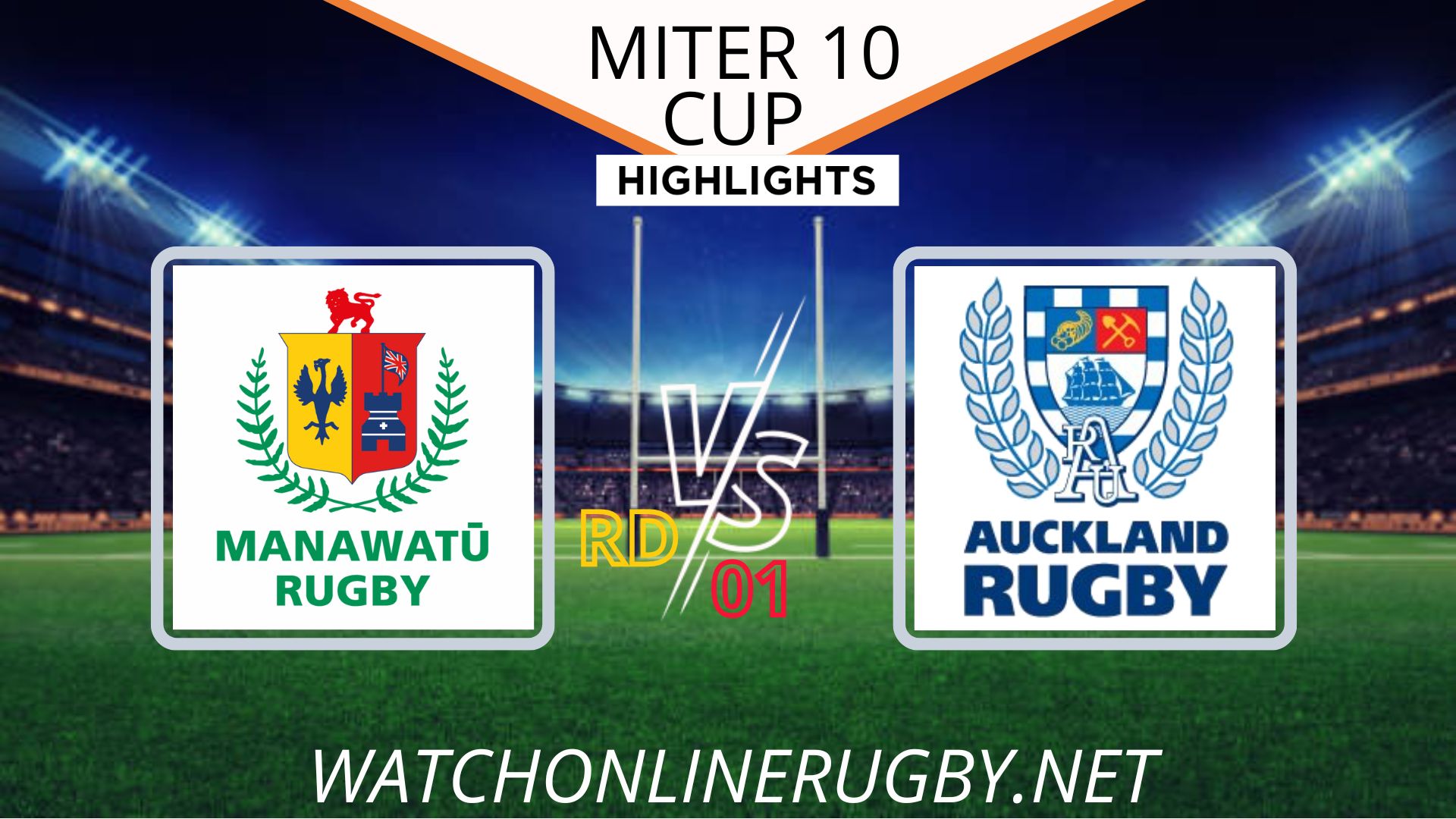 Manawatu Vs Auckland Mitre 10 Cup 2022 RD 1