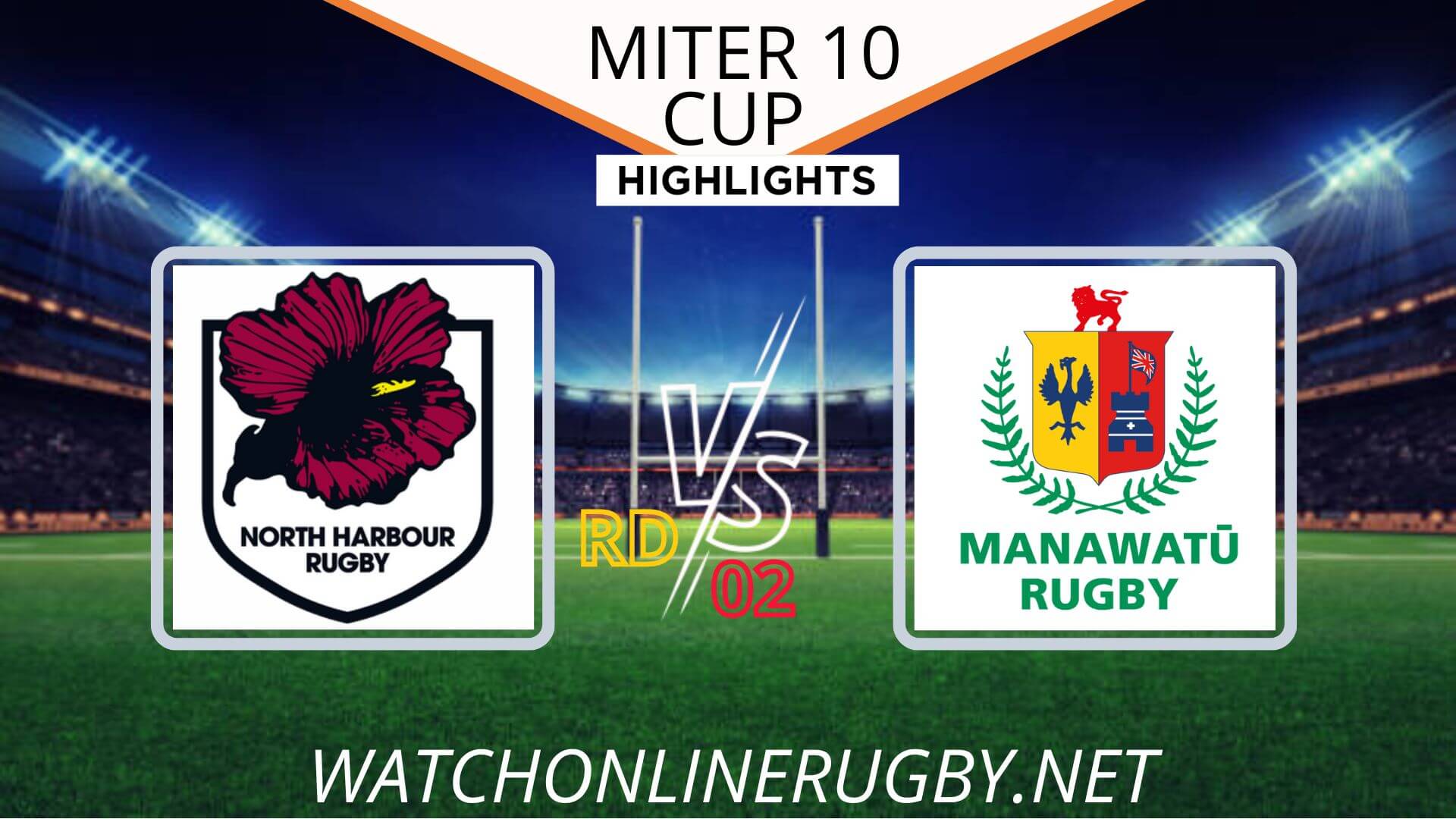 North Harbour Vs Manawatu Mitre 10 Cup 2022 RD 2