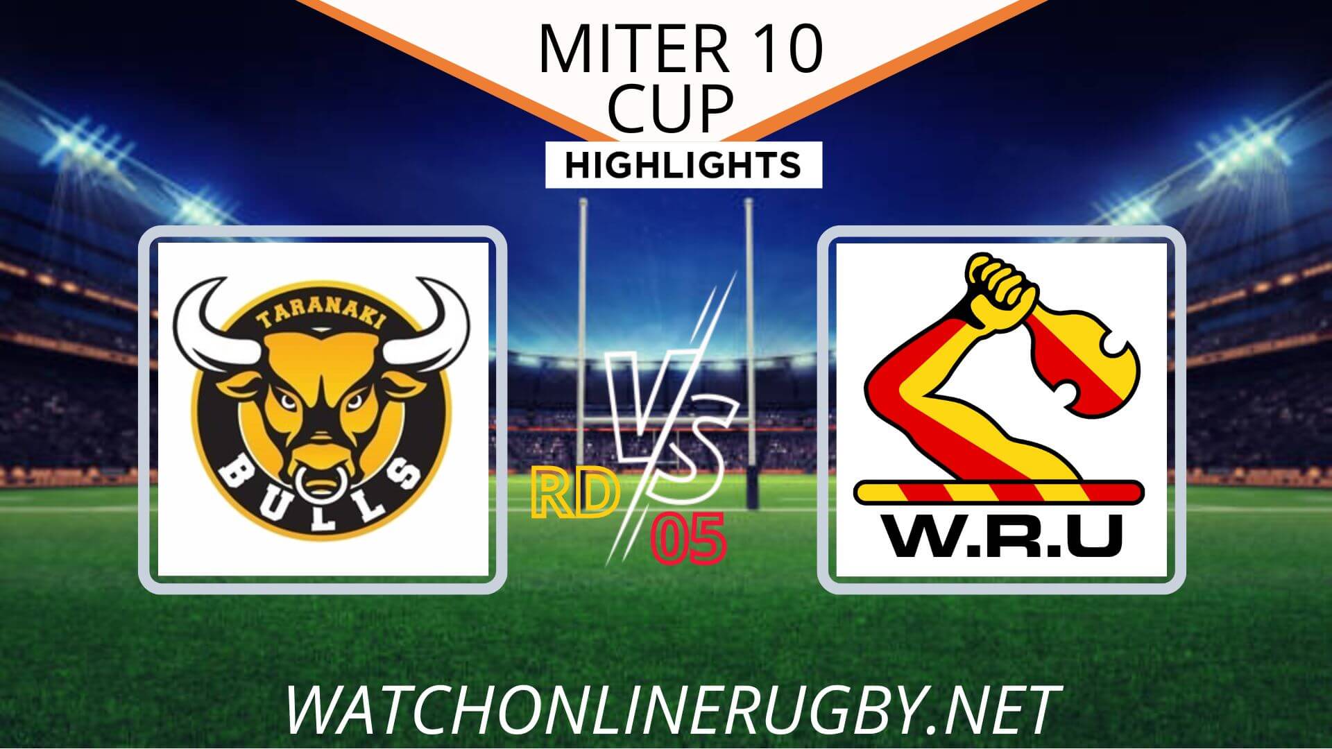 Taranaki Vs Waikato Mitre 10 Cup 2022 RD 5