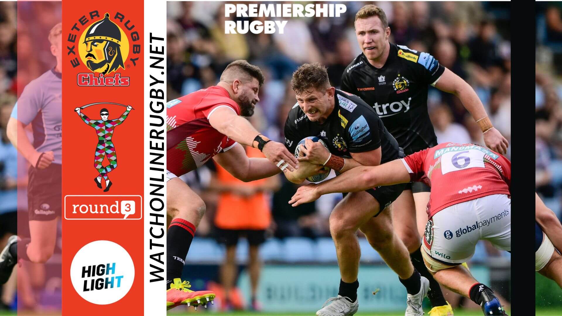 Exeter Chiefs Vs Harlequins Premiership Rugby 2022 RD 3