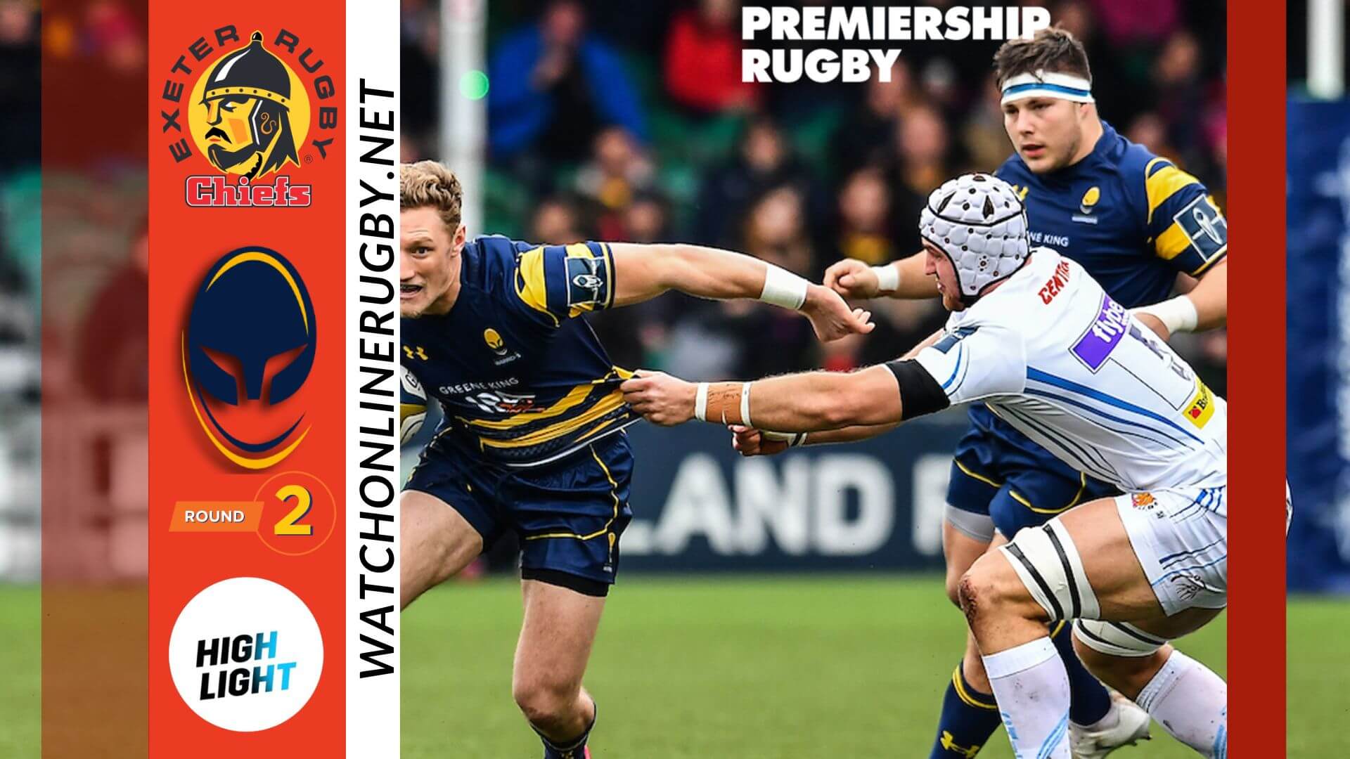 Worcester Warriors Vs Exeter Chiefs Premiership Rugby 2022 RD 2