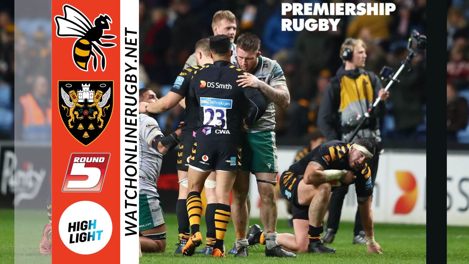 Wasps Vs Northampton Saints Premiership Rugby 2022 RD 5