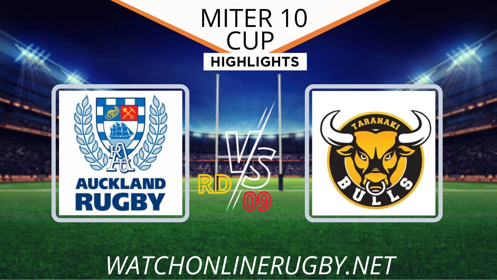 Auckland Vs Taranaki Mitre 10 Cup 2022 RD 9