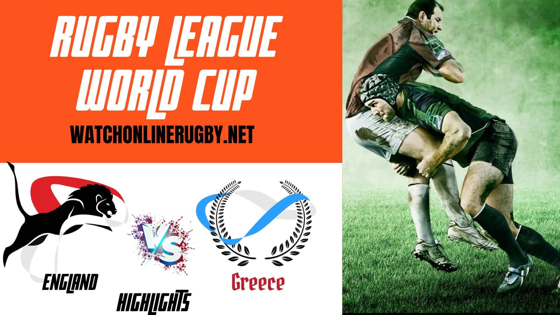England Vs Greece Rugby League World Cup 2022 RD 3