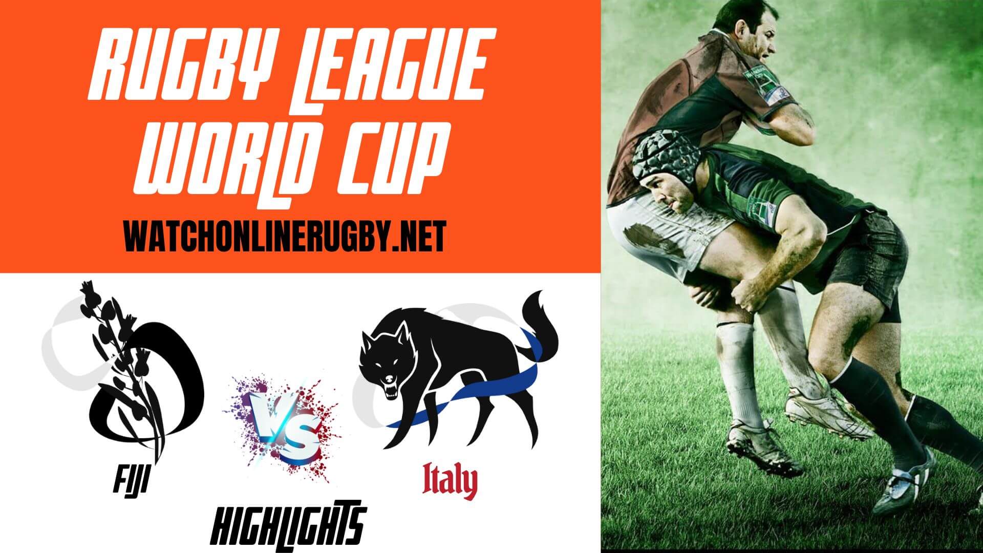 Fiji Vs Italy Rugby League World Cup 2022 RD 2