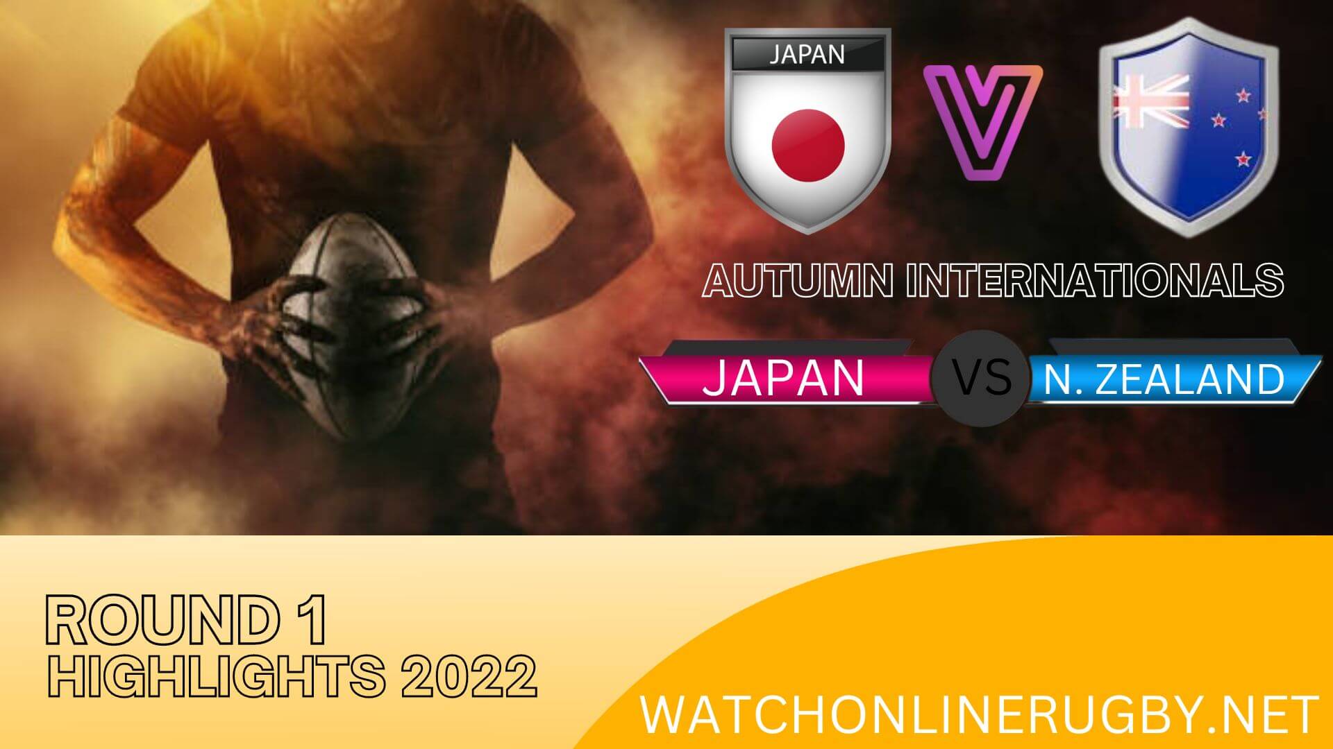 Japan Vs New Zealand Autumn Internationals 2022 RD 1