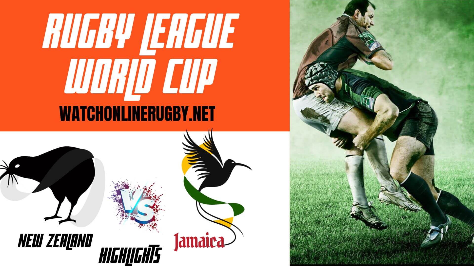 New Zealand Vs Jamaica Rugby League World Cup 2022 RD 2