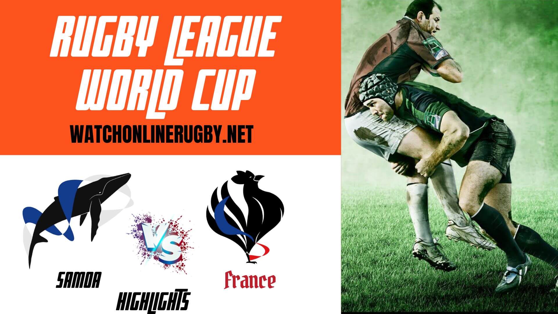 Samoa Vs France Rugby League World Cup 2022 RD 3