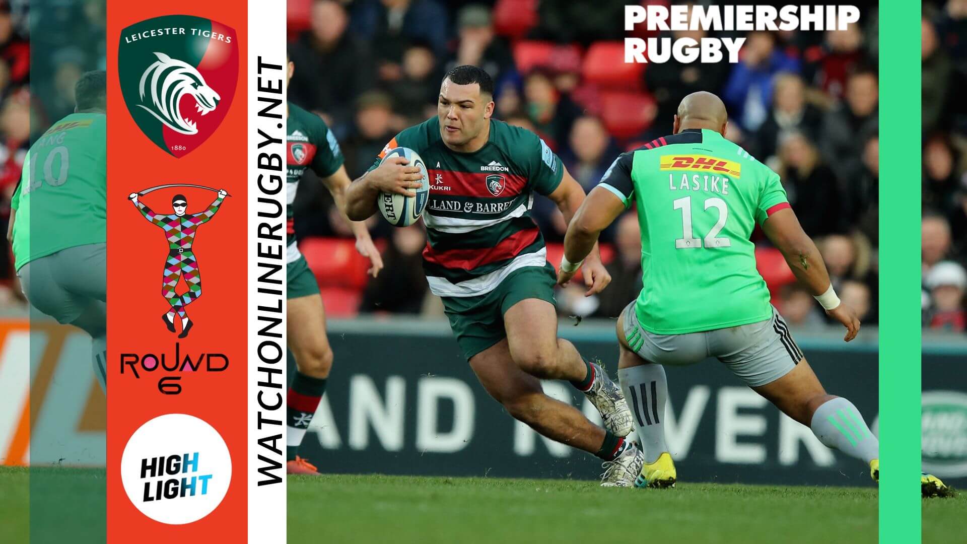 Harlequins Vs Leicester Tigers Premiership Rugby 2022 RD 6