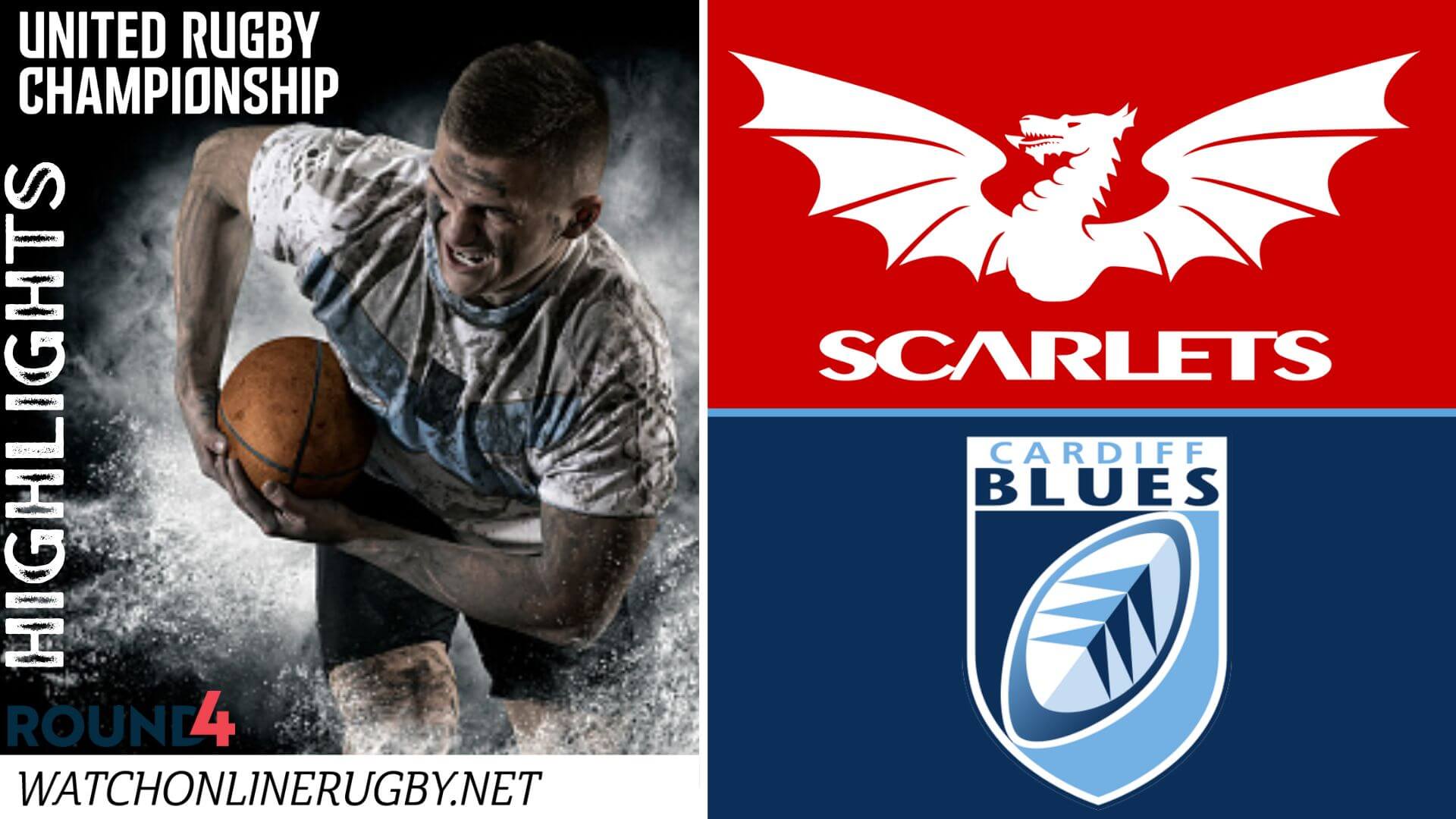 Scarlets Vs Cardiff Rugby United Rugby 2022 RD 4