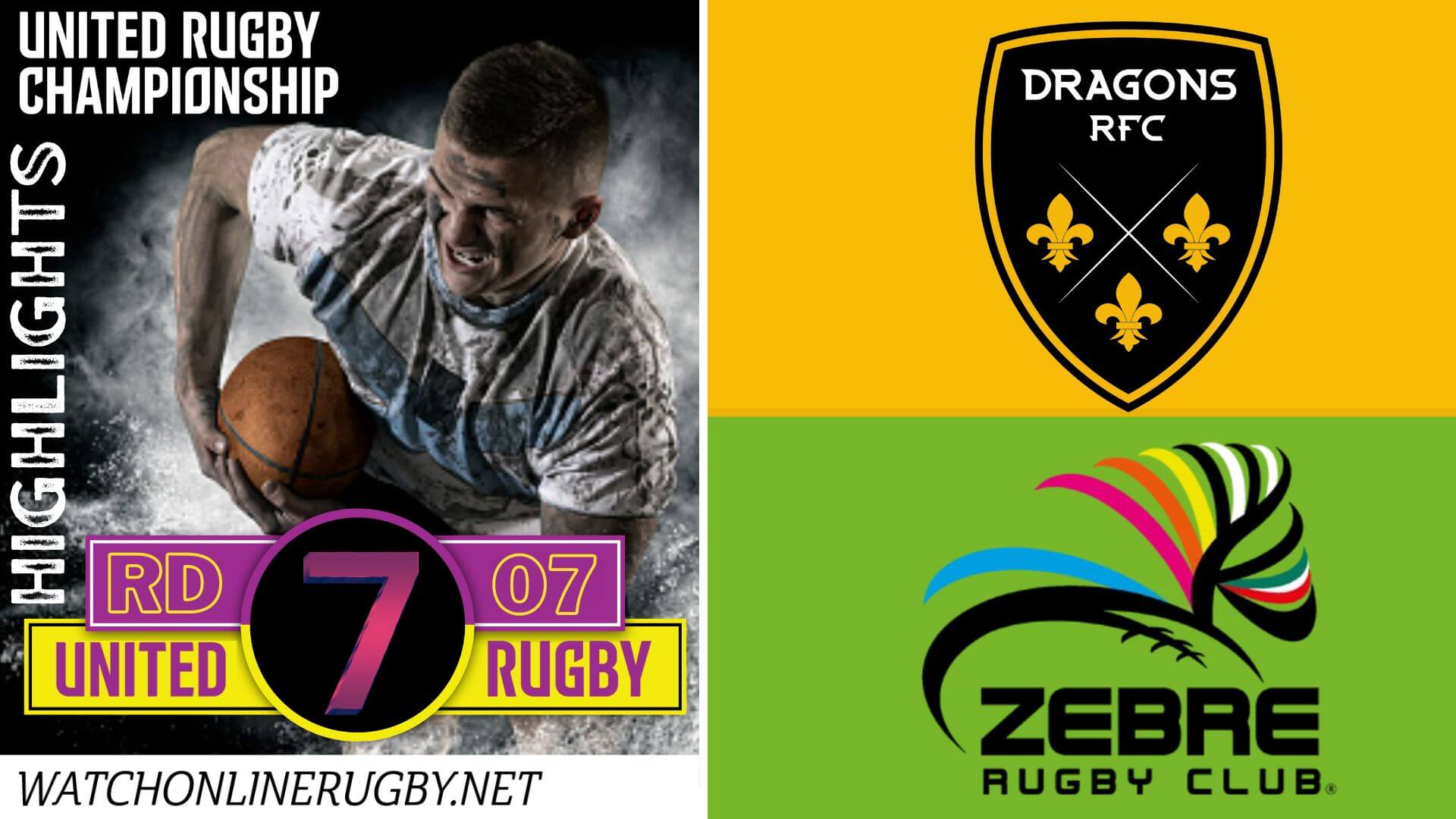 Dragons Vs Zebre United Rugby 2022 RD 7