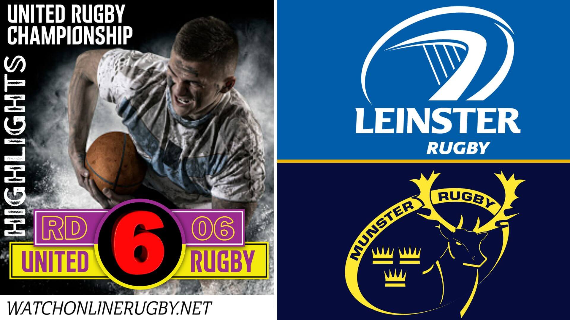 Leinster Rugby Vs Munster United Rugby 2022 RD 6