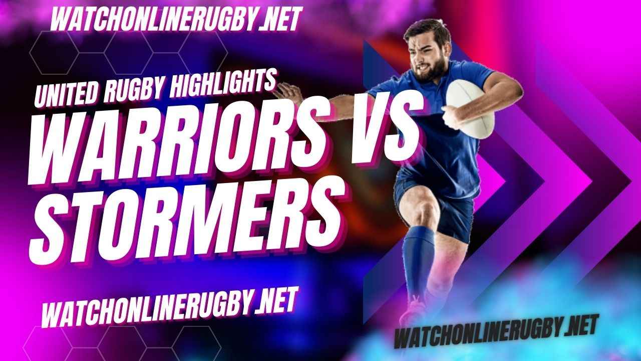 Glasgow Warriors Vs Stormers United Rugby 2023 RD 12