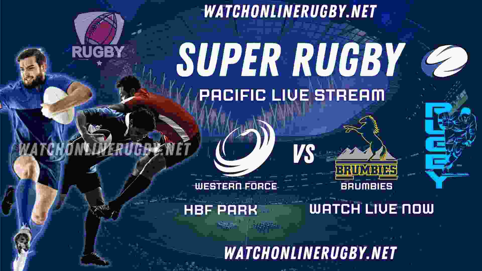 Western Force vs Brumbies Live Stream 2026 | Super Rugby Pacific