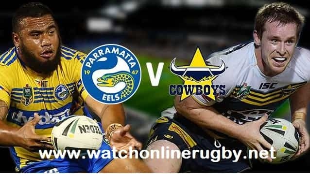 North Queensland Cowboys vs Parramatta Eels live