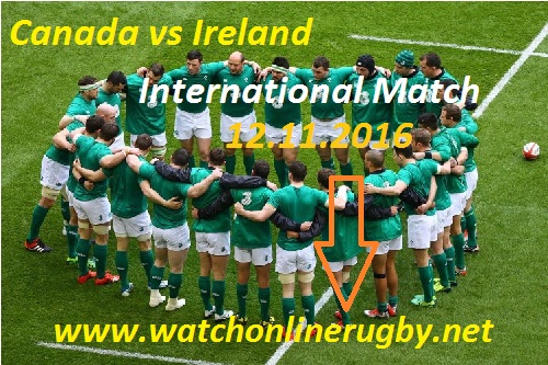 Canada vs Ireland live